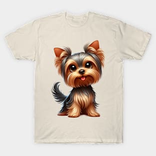 Cute Yorkshire terrier T-Shirt